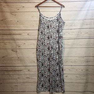 Leopard jumpsuit. Brand new, size large